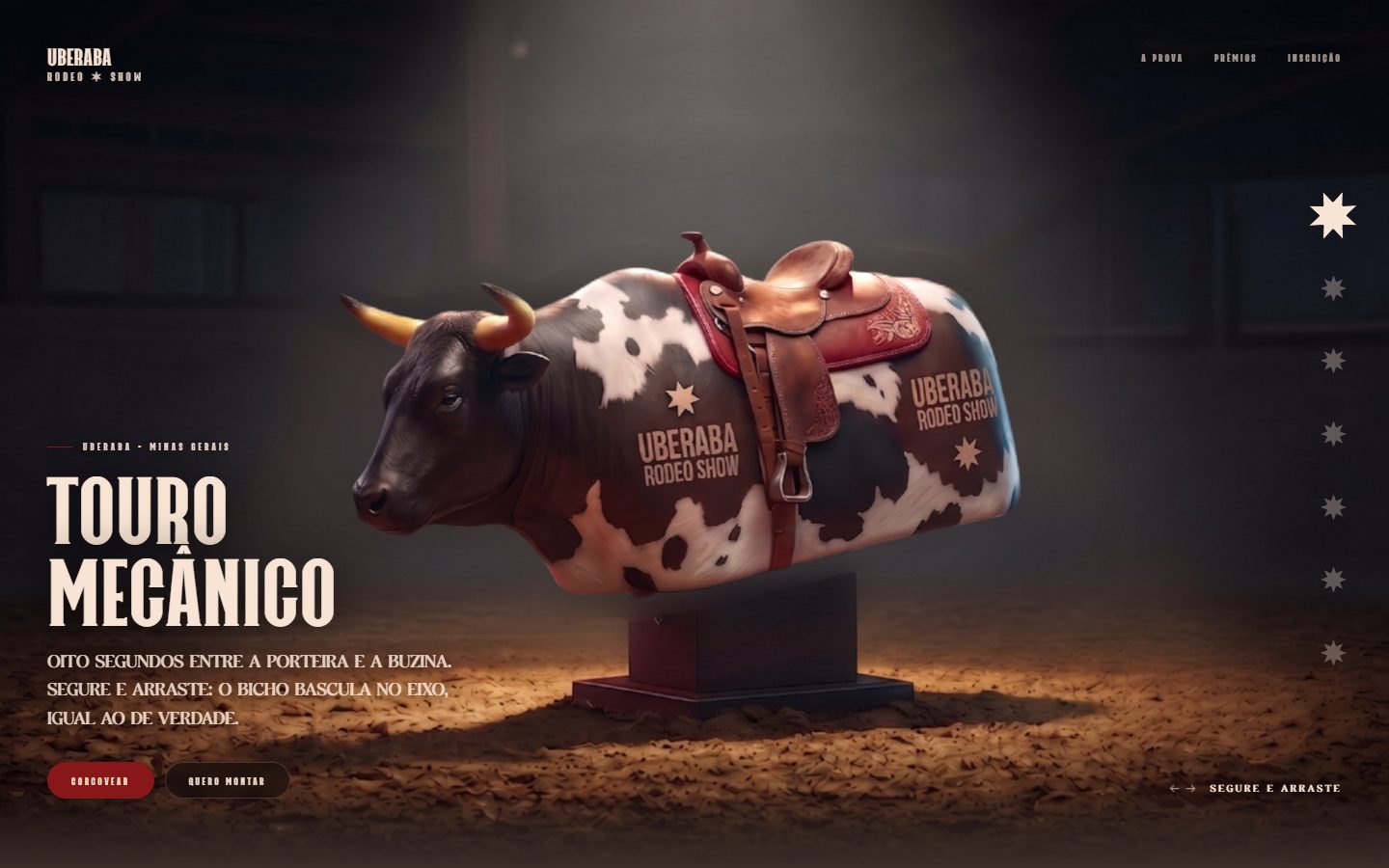 Site de Uberaba Rodeo Show
