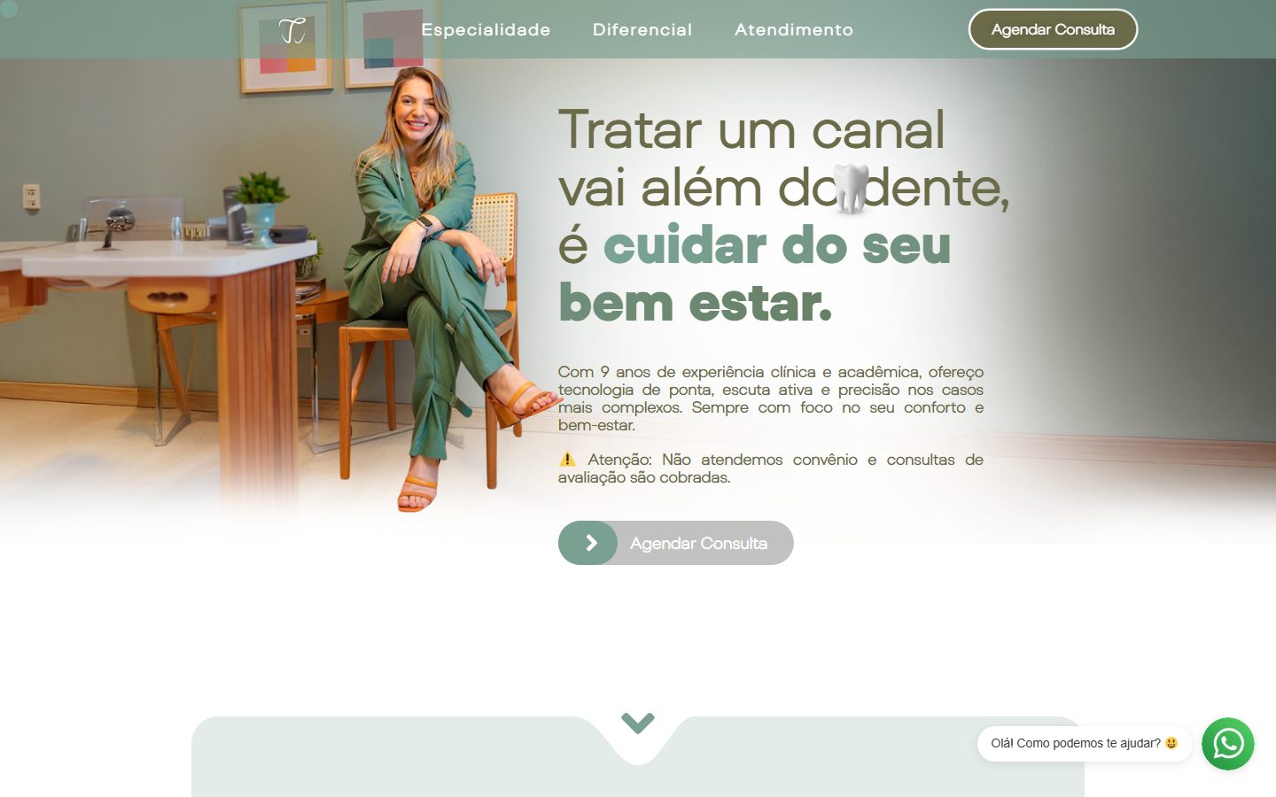 Site de Dra. Tainá Andrade