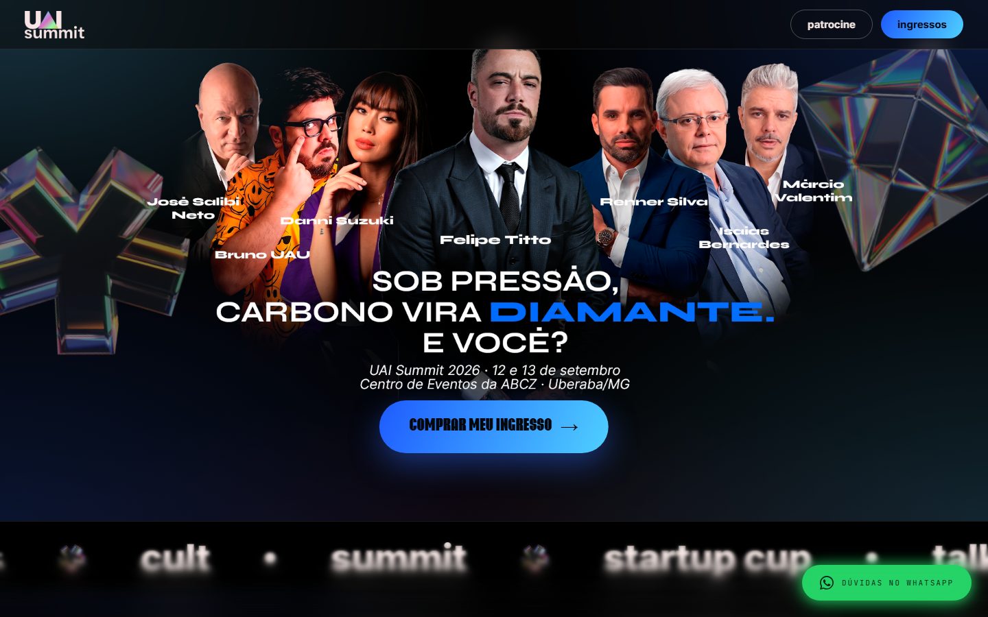 Site do UAI Summit